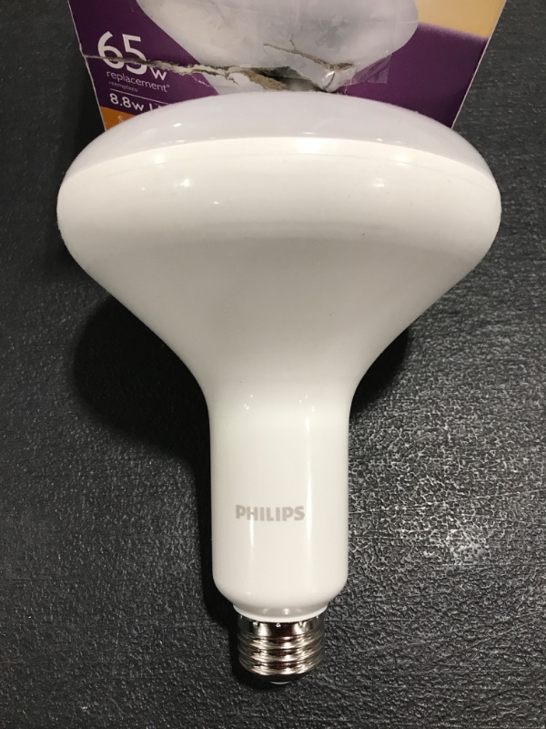Photo 1 of 457010 10W E26 BR40 Soft White LED Dimmable Light Bulb
