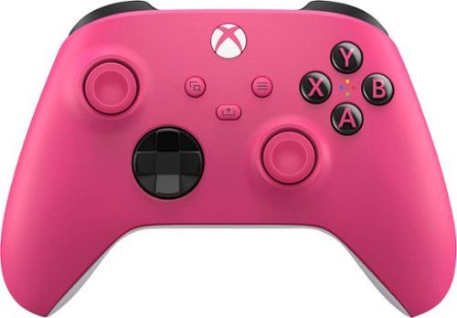 Photo 1 of Microsoft Xbox Wireless Controller Deep Pink for Xbox Series X/S, Xbox One, and Windows Devices Pink
