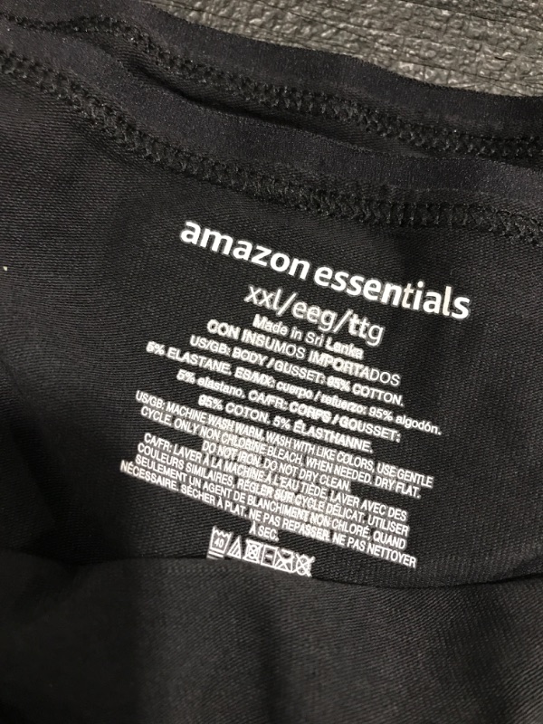 Photo 2 of AMAZON ESSENTIALS WOMEN'S UNDERWEAR. BLACK. SIZE XXL. PACK OF 10. NEW, MISSING PACKAGE. 