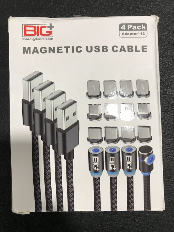 Photo 1 of MAGNETIC USB CABLE. 4 PACK. 