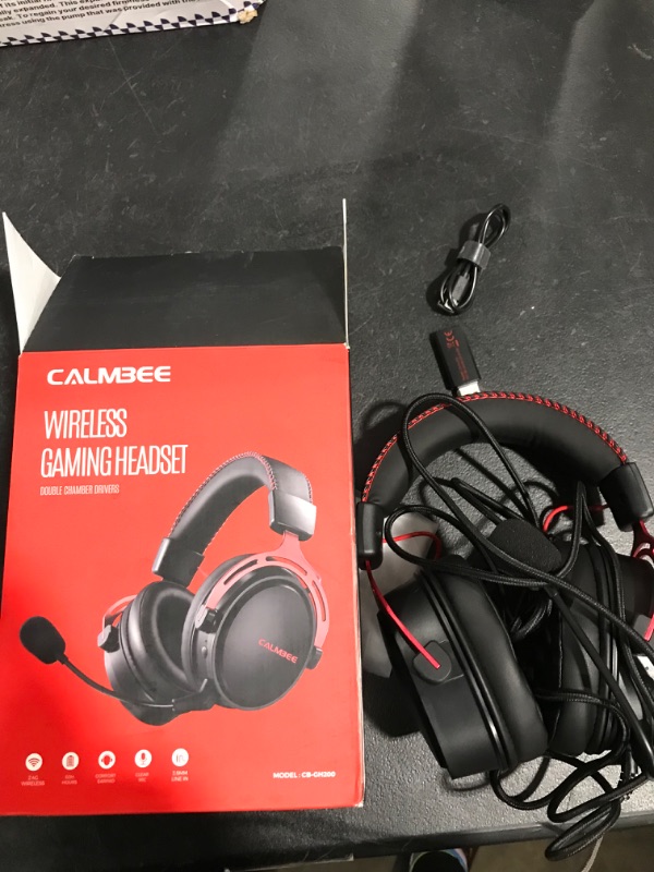 Photo 1 of CALMBEE WIRELESS HEADSET GAMING