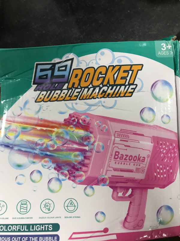 Photo 1 of BUBBLE MACHINE BAZOOKA