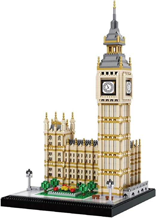 Photo 1 of dOvOb Real Big Ben Micro Building Blocks Set (3600PCS) - World Famous Architectural Model Toys Gifts for Kid and Adult
