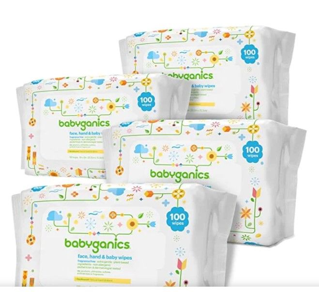 Photo 1 of BABYGANICS WIPES FOR BABIES 400 CT
