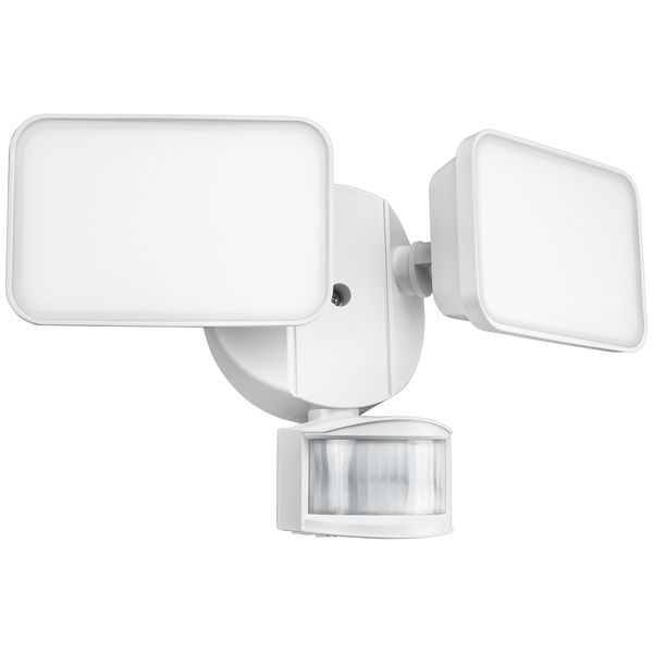 Photo 1 of 2500 Lumens - 28 Watt - 5000 Kelvin - LED Security Light Fixture with Motion Sensor and Photocell