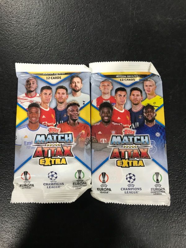 Photo 2 of 2PACK OF 12 CARD Topps Uefa Match Attax Extra Soccer 