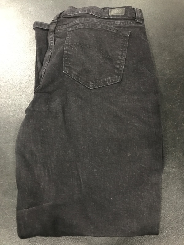 Photo 2 of  LEE BLACK BOOTCUT JEANS SIZE 16