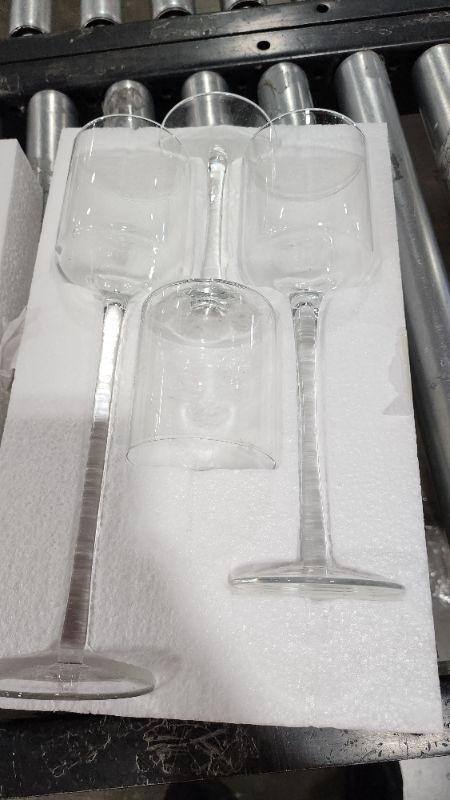 Photo 2 of 3 SET OF HOUSEHOLD CANDLESTICK HIGH QUALITY GLASS