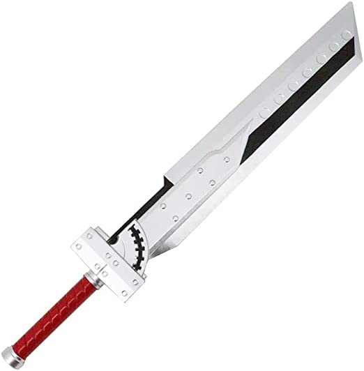 Photo 1 of 42.5" Fantasy Foam Sword, Anime Cosplay Sword, Buster Sword, PU Foam Zweihander Broad Sword
