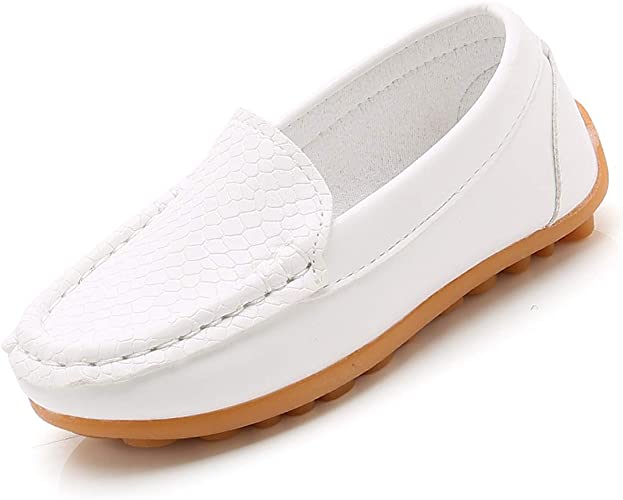 Photo 1 of YWPENGCAI Toddler Slip-on Shoes Boys Loafers Candy Colors Girls Moccasins
