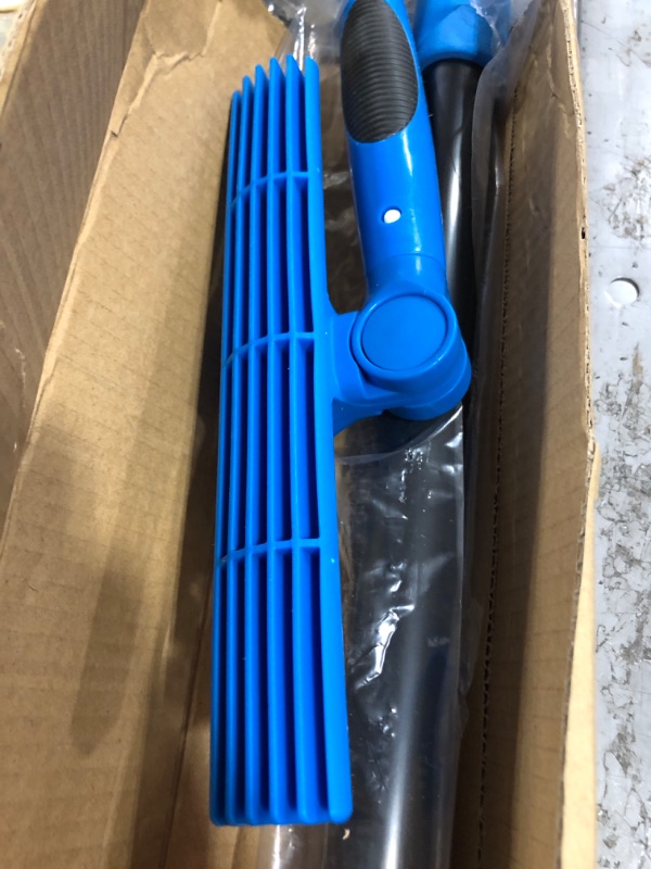 Photo 1 of 20 Foot High Reach Duster Kit with 5-12 Ft Extension Pole, Window Squeegee with Scrubber, Cobweb Duster Spider Web Brush, High Ceiling Fan Duster for Cleaning High Window, Ceiling Fan, Interior Roof