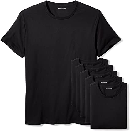 Photo 1 of Amazon Essentials Men's V-Neck T-Shirt, Pack of 6
 XXL

