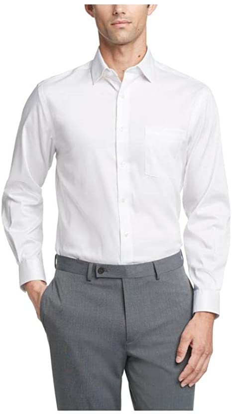 Photo 1 of 
Van Heusen Men's Dress Shirt Regular Fit Ultra Wrinkle Free Flex Collar Stretch

