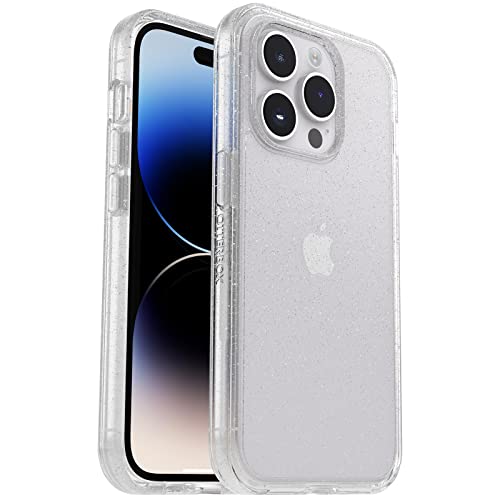 Photo 1 of OtterBox SYMMETRY CLEAR SERIES for iPhone 14 Pro (ONLY) - STARDUST (Clear/Glitter)
