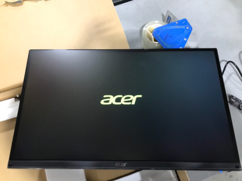 Photo 4 of Acer SA270 Bbmipux 27" Full HD (1920 x 1080) IPS Ultra-Slim Edge-to-Edge Monitor with AMD Radeon FreeSync Technology, 1ms VRB, (USB 3.1 Type-C Port, Display Port & HDMI Port), Black