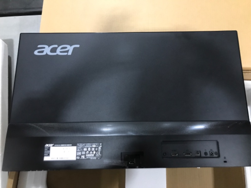 Photo 3 of Acer SA270 Bbmipux 27" Full HD (1920 x 1080) IPS Ultra-Slim Edge-to-Edge Monitor with AMD Radeon FreeSync Technology, 1ms VRB, (USB 3.1 Type-C Port, Display Port & HDMI Port), Black