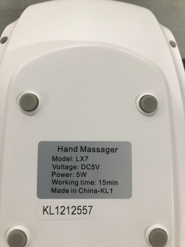 Photo 3 of Lunix LX7 Touchscreen Electric Hand Massager with Compression, Pressure Point Therapy for Arthritis, Pain Relief and Carpal Tunnel, Shiatsu Massage Machine...
