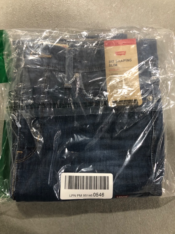 Photo 2 of [Size 8 Short] Levi's Women's 312 Shaping Slim Jean 29 Regular Lapis Breeze - Medium Indigo