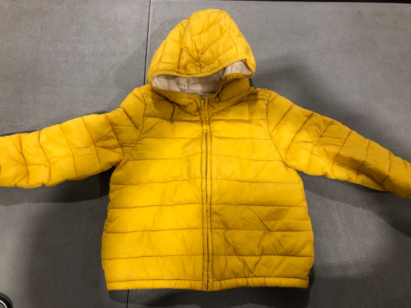 Photo 1 of [Size 4T] Old Navy Yellow Puffer Coat