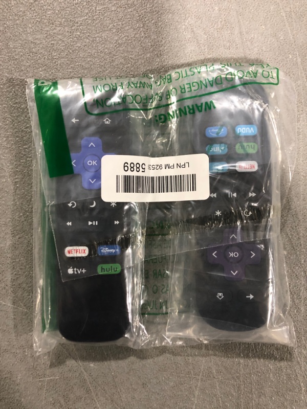 Photo 2 of ?Pack of 2 Different Remotes? 2 Piece Different Remotes Replacement for Roku,One for All Roku TV,The Other One for Roku 1,2,3,4 and Roku Express[NOT for Any Roku Stick