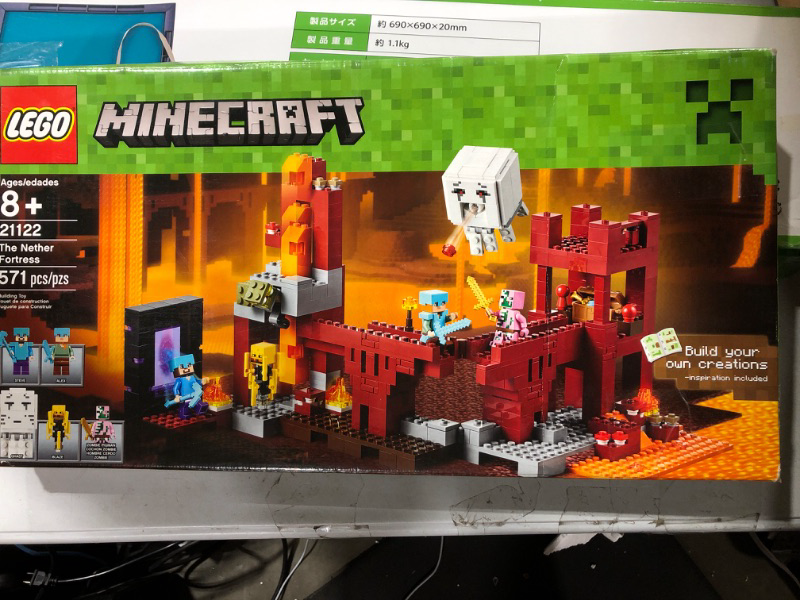 Photo 2 of LEGO Minecraft The Nether Fortress 21122