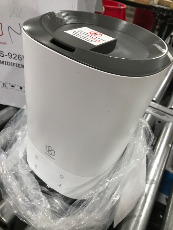 Photo 2 of 6L Humidifiers for Large Room, Mist Humidifiers for Bedroom Top Fill Humidifier with Essential Oil Diffuser, 360° Rotation Nozzle, 3 Mist Levels Lasts Up to 30 Hours, Auto Shut-Off, Whisper Quiet