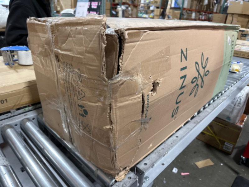 Photo 3 of ZINUS 8 Inch Green Tea Cooling Gel Memory Foam Mattress / Cooling Gel Foam / Pressure Relieving / CertiPUR-US Certified / Bed-in-a-Box, Queen Queen 8 Inch Mattress