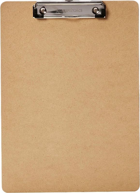 Photo 1 of Amazon Basics Hardboard Office Clipboard - 6-Pack