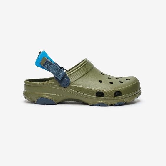 Photo 1 of Crocs Mens Crocs Classic All Terrain Clogs - Mens Shoes Green/Blue Size 11.0
