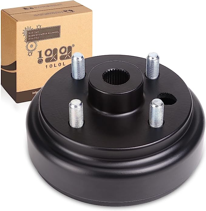 Photo 1 of 10L0L Large Hole Fine Splined Brake Drum for 4 Cycle Gas 1991-Up EZGO Golf Carts 21807-G1