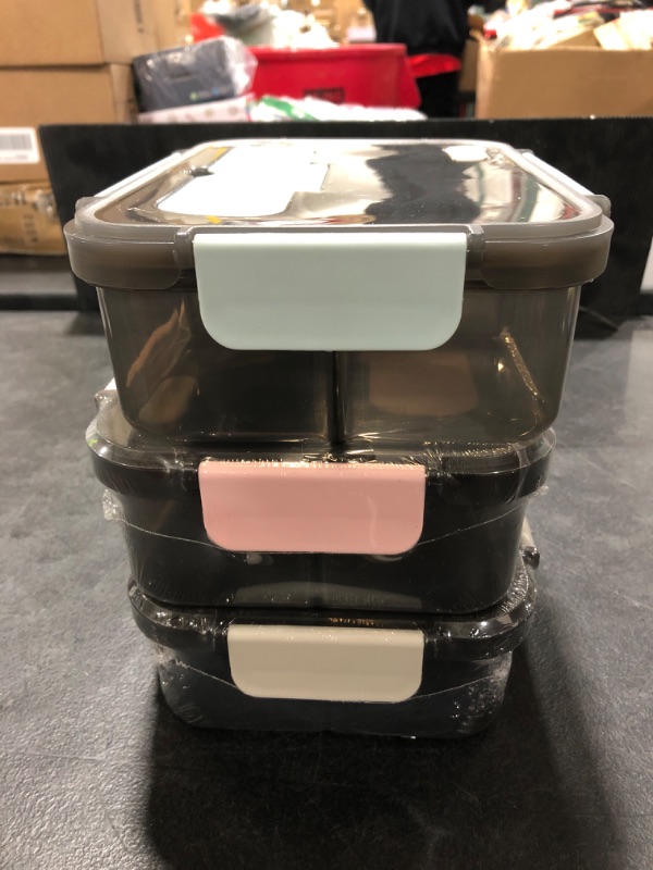 Photo 1 of 3 pack of lunch containers