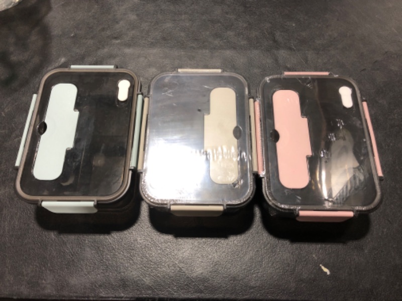 Photo 1 of 3 pack of lunch containers