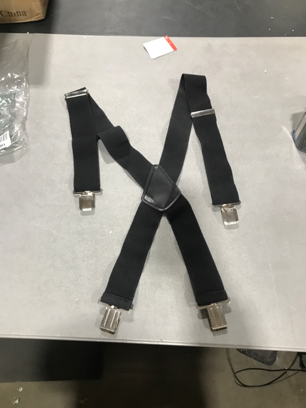 Photo 1 of Adjustable black suspenders