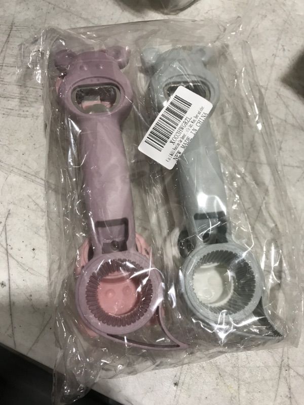 Photo 1 of 4 in 1 Multi Function Can Opener Bottle,jar opener for seniors with arthritis,Multi Kitchen Tool for Jelly Jars, Wine, Beer and other.
