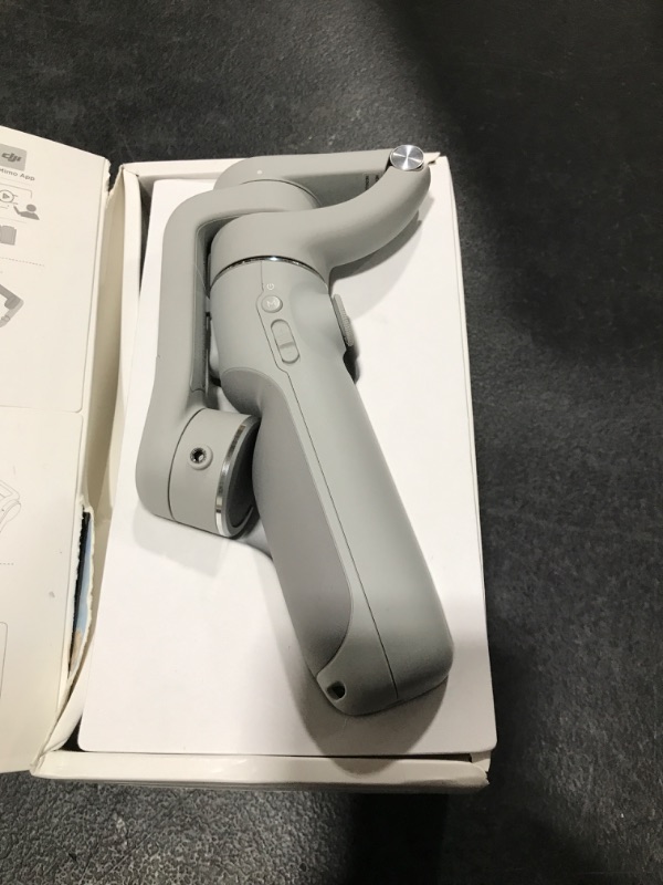 Photo 1 of DJI OM 5 Smartphone Gimbal Stabilizer, 3-Axis Phone Gimbal, Built-In Extension Rod, Portable and Foldable, Android and iPhone Gimbal with ShotGuides, Vlogging Stabilizer, YouTube TikTok Video, Gray
