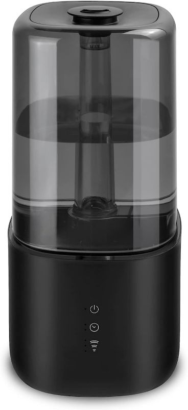 Photo 1 of 6L Top Fill Cool Mist Humidifier,Ultrasonic Humidifiers for Bedroom Large Room,Air Humidifier with 3 Mist Modes,Quiet Humidifier for Baby,Timer,Sleep Mode, 360° Rotation Nozzle,Auto Shut-Off,Black 