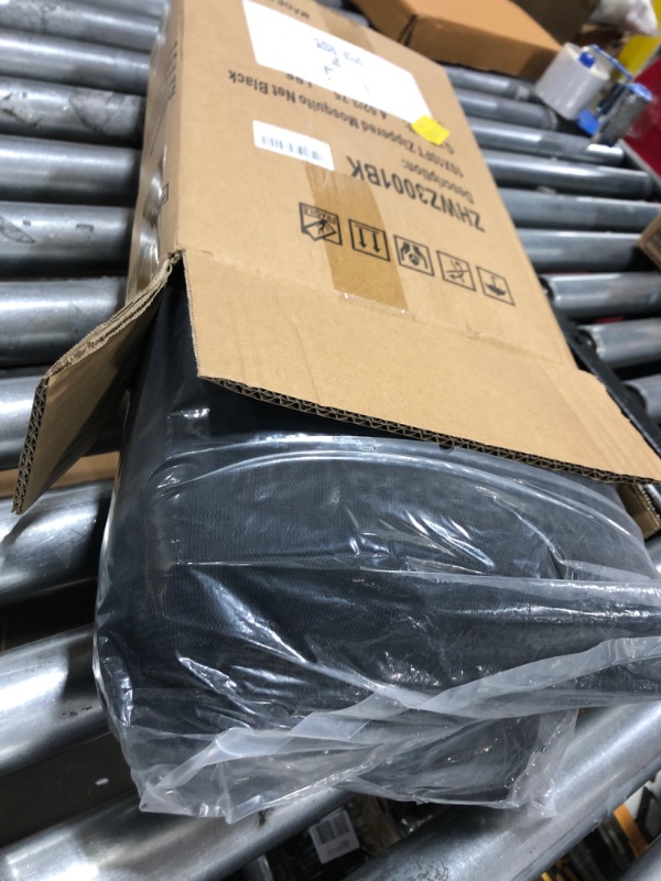 Photo 1 of IJIALIFE Mosquito Net with Zipper for 10' x 10' Patio Gazebo Canopy and Tent, Zippered Mesh Sidewalls Screen Walls for Outdoor Camping and Garden (Black, Mosquito Net Only)