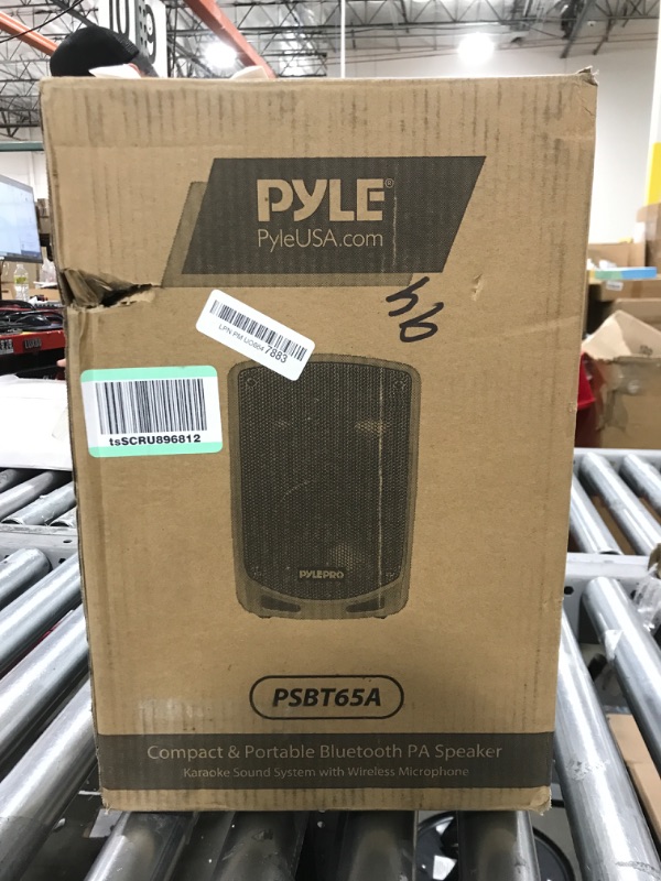 Photo 2 of Pyle PSBT65A Compact & Portable Bluetooth PA Speaker