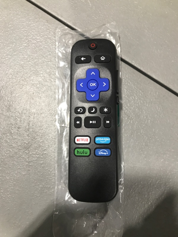 Photo 2 of LOUTOC Universal TV Remote for All Roku TV,Replacement for TCL Roku/for Hisense Roku/for Sharp Roku TV,TV Remote with Netflix Disney+/Hulu/Prime Video Hisense-Sharp Roku Remote