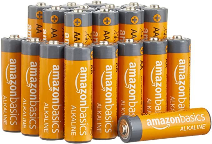 Photo 1 of Bundle of Amazonbasics AA High-Performance Alkaline Batteries,