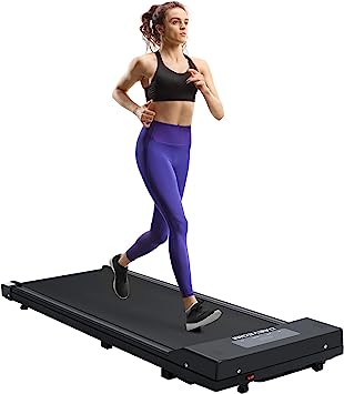 Photo 1 of X0033PTISZUnder Desk Treadmill DAEYEGIM 2 in 1 Walking Pad for Home/Office with Remote Control, Walking Treadmill, Slim and Portable Treadmill in LED Display

