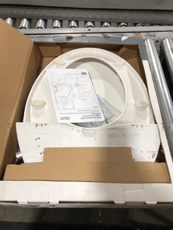 Photo 2 of American Standard 5900A05G.020 Aqua Wash Non-Electric Bidet Seat for Elongated Toilets, 14.9 in Wide x 3.6 in Tall x 21.1 in Deep, White Standard Packaging