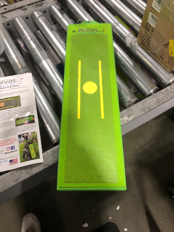 Photo 2 of Divot Board - Patented Low Point and Swing Path Trainer - Instant Feedback. Anytime. Anywhere - See Your Swing Path and Learn Every Time You Hit The Ball!
