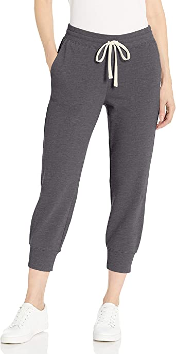 Photo 1 of Amazon Essentials Women's French Terry Fleece Capri Jogger Sweatpant (Available in Plus Size)
