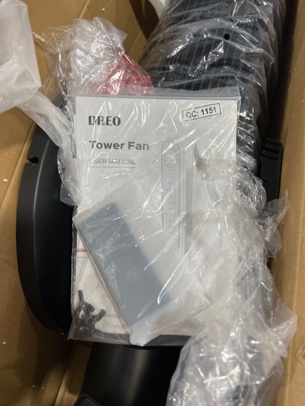 Photo 4 of Dreo Tower Fan for Bedroom, 42 Inch Bladeless Fan, 90° Oscillating Fan, Quiet Floor Fan with Remote, LED Display, 6 Speeds 4 Modes, 12H Timer, Standing Fans for Home Living Room Office, Cruiser Pro T2
