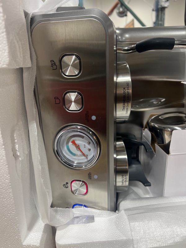 Photo 1 of COSIKIE Espresso Machine, Expresso Machines with Grinder, Cappuccino Machine, Stainless steel 20 Bar Espresso Coffee Maker, Professional Home Barista Espresso Maker With Steamer and 95 oz Water Tank (Brand New Factory Sealed) 