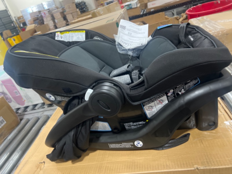 Photo 1 of Graco Modes Pramette Travel System, Includes Baby Stroller with True Pram Mode, Reversible Seat, One Hand Fold, Extra Storage, Child Tray and SnugRide 35 Infant Car Seat, Ellington Pramette Ellington