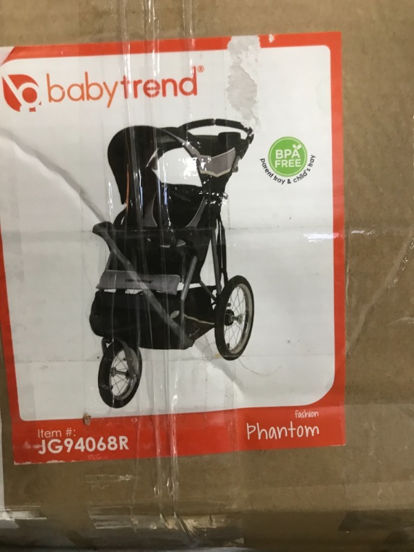 Photo 4 of Baby Trend Expedition Jogger Stroller, Phantom, 50 Pounds