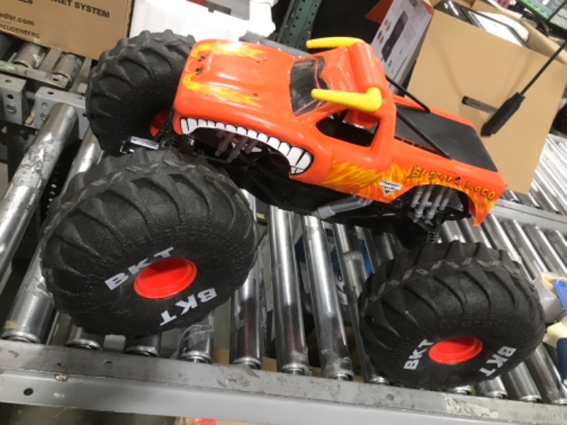 Photo 2 of Monster Jam, Official El Toro Loco Remote Control Monster Truck, 1:24 Scale, 2.4 GHz, for Ages 4 and up
