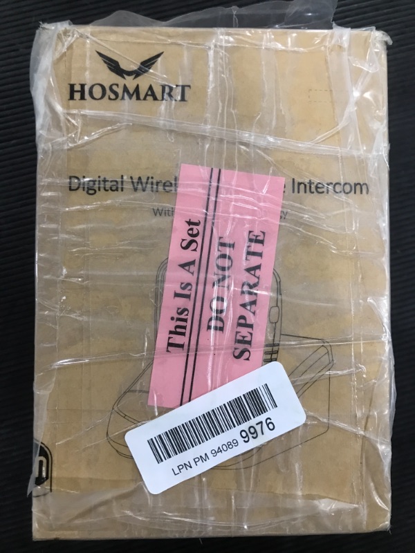 Photo 3 of Hosmart Intercoms Wireless for Home,1/2 Mile Wireless Intercom System for Business Office,2022 Upgraded Version Room to Room Intercom (2 Packs) 2 stations